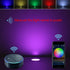 1.22 12V INDARUN RGB Deck Lighting Deck Lights Outdoor Waterproof, Low Voltage Deck Lights with Remote, Smart Deck