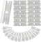 ISDVBUY 50 Pack Durable Razor Blades, Flat Scraper Blades Industrial Blade, High Carbon
