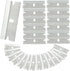 ISDVBUY 50 Pack Durable Razor Blades, Flat Scraper Blades Industrial Blade, High Carbon