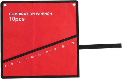 Wrench Roll Up Pouch, Multi Pocket Tools Storage Bag, Canvas Organizer for Spanner, Plier, Wrench (10 Months)
