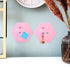 STOBOK Felt Board Home Decor Tile Stickers, Hexagon Memo Board DIY Decor for Home and Photo Wall