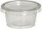 Polar Ice Jello Shot Souffle Cups with Lids - 2-Ounce, Translucent, 40-Pack