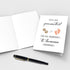 Qiliji Pregnancy Announcement Card for Dog Grandma Grandpa, Funny Grandparent Baby Announcement Card, Pregnancy Revel