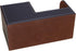 KINGFOM Desk Organizer - Multi-function Office Supplies Caddy in Brown Pu Leather