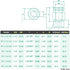 3/8" Od 1/4" Npt Air Union Male Push-To-Connect Fittings, Straight Nickel-Plated Brass Connectors (5 Pack)