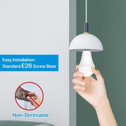 ORALUCE LED Light Bulbs, 100 Watt - 120 Watt Equivalent, 15W 1600 Lumens, 6500K Cool White, E26 Medium Base, 6 Pack