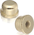 FdcZeyxior 1/4-27 2 1/2 Inch Lamp Finials Caps, Pcs Lamp Finial Tapped Metal Decorative Knob Caps, Tall Gold Finish