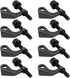 Litepak Heavy Duty Hinge Pin Door Stop (8 Pack, Oil Rubbed Bronze) Adjustable Door Saver
