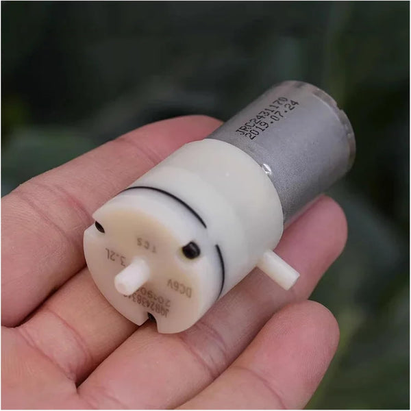 AIQFTGSNS DC 5V 6V Small Air Pump Diaphragm Vacuum Pump 370 Electronic Starter