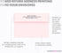 Modern Pink Paper Funeral Thank You Notes with Message Inside, FLAT Sympathy Acknowledgement Cards & Envelopes