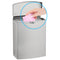 Bobrick Sanitary Napkin Disposal Wall Mounted Stainless Steel Flip Top Receptacle, 1 Gallon Capacity, Model B-270