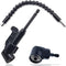 QISF 2Pcs Black 105 Degree 1/4 Inch Right Angle Drill Adapter, Hex Shank Screwdriver Extension Tool