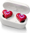 Yoidesu Earbuds Stylish Heart Shaped, HiFi Stereo Sound Bluetooth 5.3 Headphones with