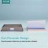 Sticky Note Holder with Stencil, Dispenser Compatible with Post-It Note, Organizer for 3x3 Self-Sticky Note Pads