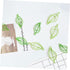 STOBOK 30pcs Colored Paper Clip File Folders, Leaf Shaped Paper Clips for School and Office Supplies