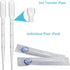 Biologix 2000pcs 3ml Plastic Transfer Pipettes, Disposable Clear Liquid Droppers for Science Laboratory