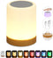 Globe Electric LED Integrated Rechargeable Multicolor Portable Touch Lamp with Included USB