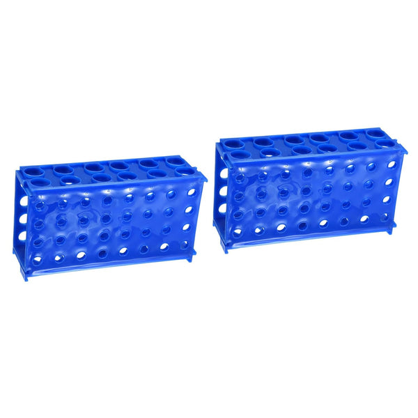 YOKIVE 2Pcs Tube Rack Holder, 4 Ways Polypropylene | Great for 0.5ml, 1.5ml, 1.8ml, 10ml, 15ml, 50ml Lab Test Tube