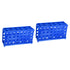 YOKIVE 2Pcs Tube Rack Holder, 4 Ways Polypropylene | Great for 0.5ml, 1.5ml, 1.8ml, 10ml, 15ml, 50ml Lab Test Tube