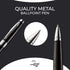 ZenZoi Black Ballpoint Pen Set, Elegant Executive Pen with Luxury Gift Box & 2 Gel Refills
