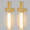 LAVAED Motion Sensor Lights Indoor,LED Rechargeable Battery Operated Wall Sconce Magnetic Stairway