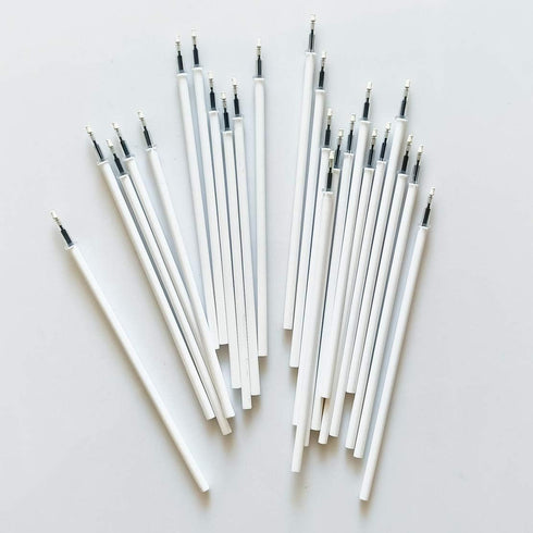 sencoo 100 Pack 0.5mm Black Gel Ink Pen, Replace Refills