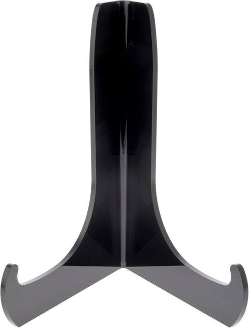 Plymor Black Acrylic 60-Degree Angle Easel With Shallow Support Ledges, 7.5" H x 5.75" W x 4.75" D