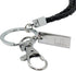 boshiho Office Lanyard, PU Leather Necklace Lanyard with Strong Clip, Keychain for Keys, ID Badge Holder, USB or Cell