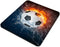 Flaming Soccer Fire and Water Mousepad - Non-Slip Rubber Gaming Mouse Pad, Rectangle Mouse Pads for Computers Laptop