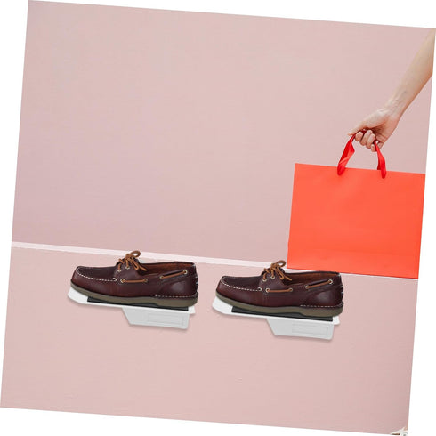Over The Door Metal Shoe Rack - Floating Sneaker Organizer