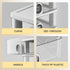 Desktop Storage Drawers, 3 Drawers Organizer for Crafts and Office Supplies, Clear Plastic