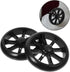 2pcs KALLORY Shopping Trolley Cart Wheels Replacement Parts for Laundry Cart Rolling Wheel