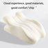 Memory Foam Waist Pillow with Breathable Cotton Cover Ergonomic Lower Back Support Cushion for Office Chair, Car Seat