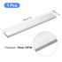 uxcell Square Aluminum Flat Bar, 3/8" Thick 1.4" Width 10" Length Square Aluminum Bar 6061 Aluminum Flat Plate, 10 x 35 x 254mm T6511 Solid New Mill Stock for Industrial Building