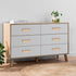 4 5.04 pcs in Walnut Brass Cabinet Door Handles Cabinet Wine Cabinet Wardrobe Drawer Door pulls