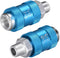 uxcell Aluminum Speed Control Valve HSV-08 G1/4 Thread Pneumatic Flow Control Manual Hand Slide Valve (3Pcs)
