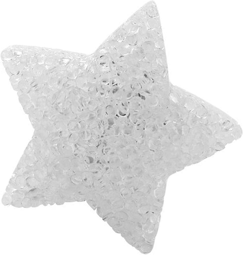 Kukyller 3.14 3.14 1.57in Star Lights, Handheld Star Shape Acrylic Battery Powered Soft Glow Desk Table Lamp Night