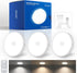 Homelist 3 Pack 1500mAh Upgraded Ultra Bright Motion Sensor Lights Indoor, Rechargeable