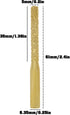 SG Store 2Pcs 1/4" 5x35x65mm Diamond Router Bits for Quartz Stone Jewelry Shell Tiles