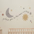 Celestial Moon & Stars Wall Decals for Kids' Rooms