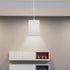 Generic Chandelier,5.50X5.50X7.86,for E27 Square Lampshade:Natural Linen Lampshade Fabric Lamp Shade for Table Lamp