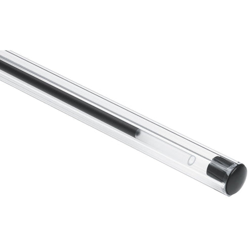 BIC Cristal Ballpoint Pen, Black, Pack of 4, Comfortable Medium Point (1.0 mm) Super-Durable Pens