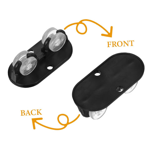 4pcs Self-Adhesive Mini Caster Wheels for Furniture Trash Cans and Storage Boxes Universal Rolling Pads for-Bed