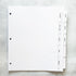 PRE-PRINTED RECIPE BINDER INDEX TAB DIVIDERS – SETS of 10 for Organizing Your Recipe Book
