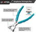 6" Glasses Frame Clamp Adjusting Pliers Eyeglasses Repairing Pliers Bracelet Bending Pliers Nose Pad Arm Repair Tools Optical Hand Tool with Screwdriver Glasses Cloth and Nylon Replacement