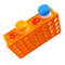 Eagles Plastic Multi-Size 4-Way Centrifuge Tube Rack for Different Sizes of Tubes (80 Wells)