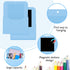 Fuutreo 6 Pcs Magnetic Wall File Organizer, Magnetic Wall Holder for Mail Letters Paper Office Supplies, Mixed Color