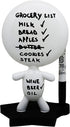 Office Gifts - Dry Erase Board, Ceramic Whiteboard Doll - TITTO Star for Home & Office Decor Design