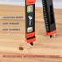 Lionz Miter Saw Protractor, 14' Multifunction Angle Finder,Measuring Level, Picture Hanging Tool with Precision Laser Scales Compass, Gift For Fathers day, Husband, Son, grandpa, DIY and Handyman.
