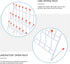 VILLCASE Lab Drying Rack - 24 Pegs Steel Wire Glassware Drying Rack for Laboratory Utensils